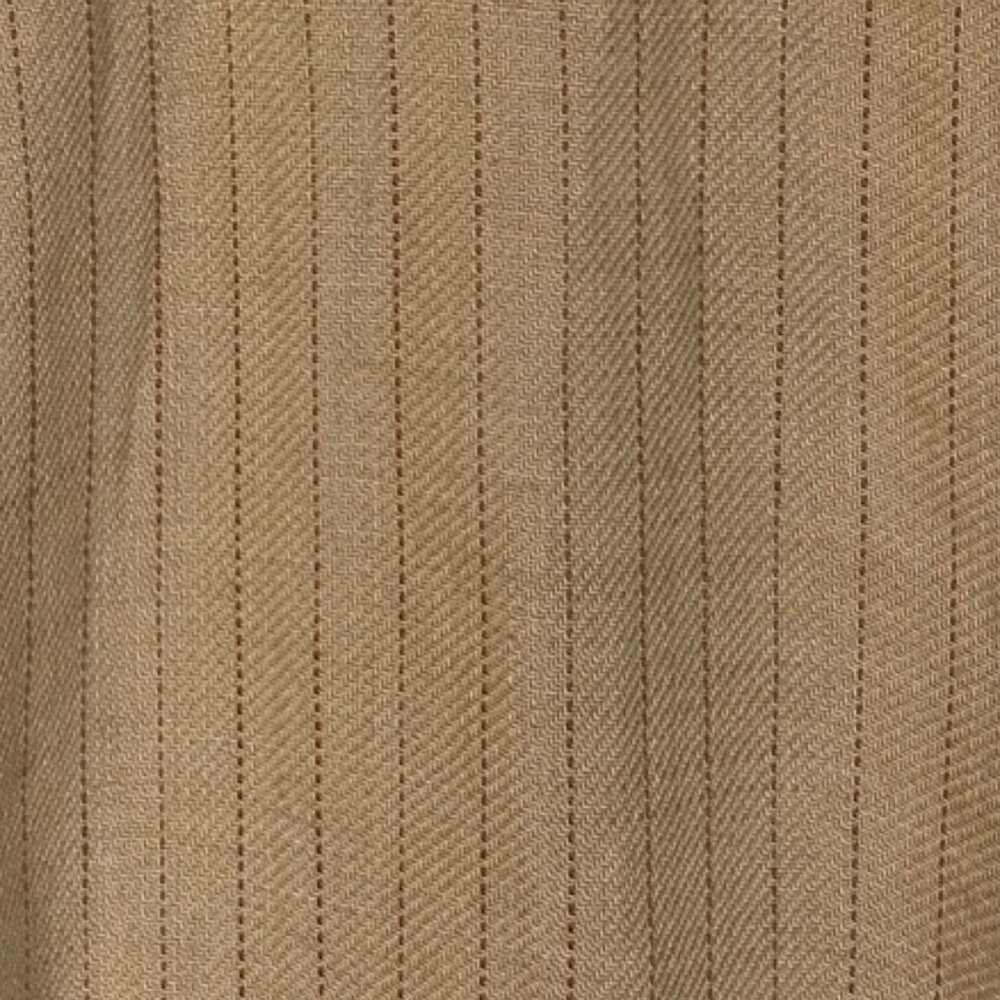 Lauren Ralph Lauren Camel Striped Linen Blazer Size 8 - Picture 3 of 4